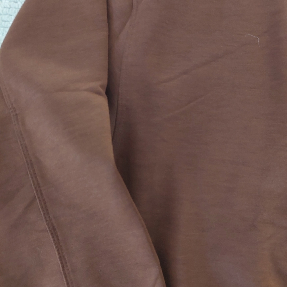 Zenana Chocolate Brown Wide Leg Lounge Set - Picture 3 of 12
